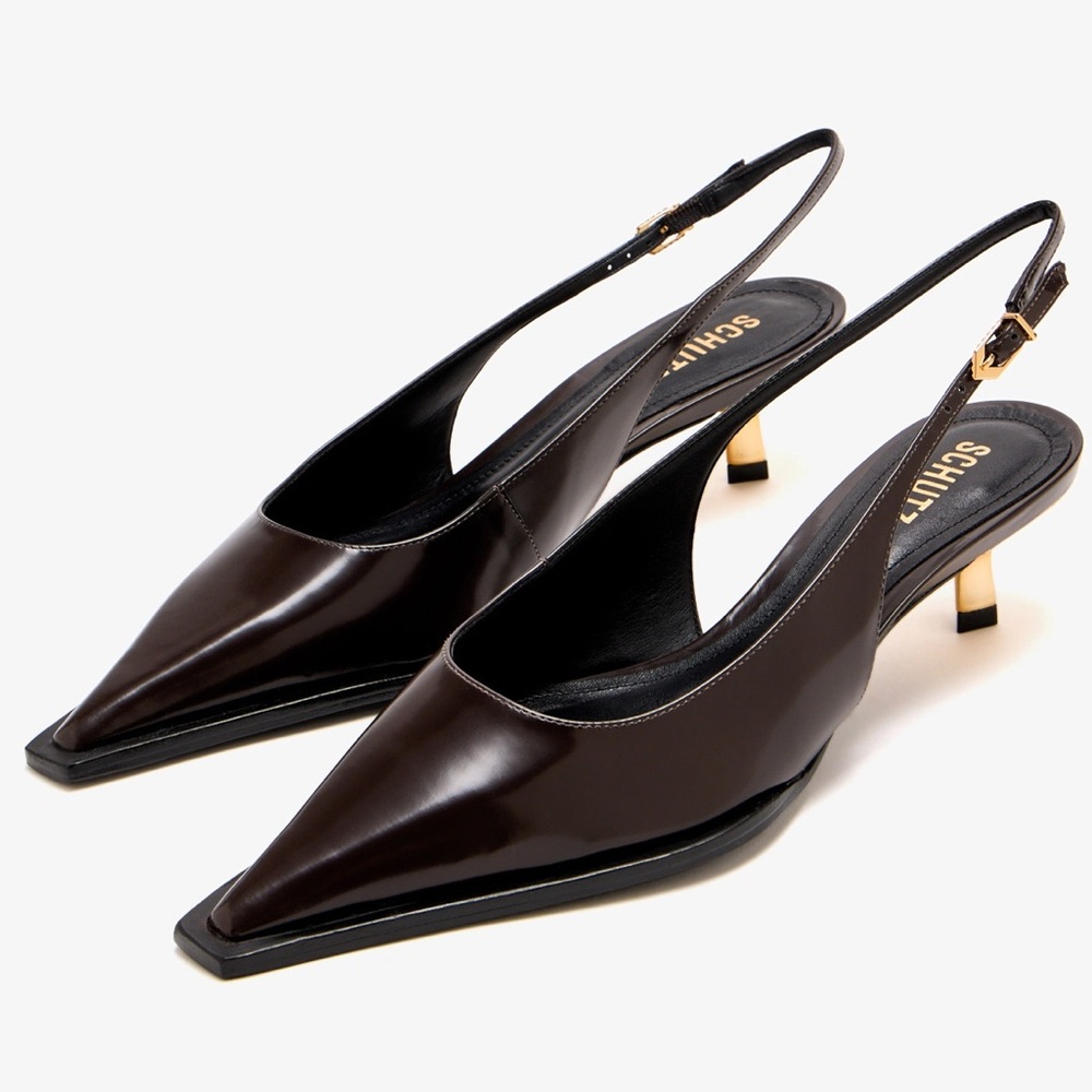 SCHUTZ Daria slingback pumps (size 7.5)
